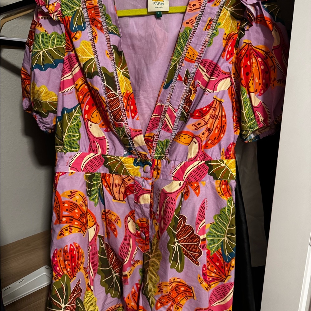 FARM RIO Floral Romper